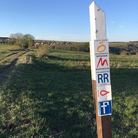 Rhoener Sternenhimmel Daire Frankenheim/Rhon Dış mekan fotoğraf